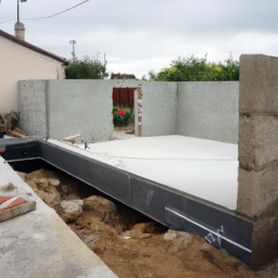 Agrandissement terrasse pour jardin suspendu Concarneau